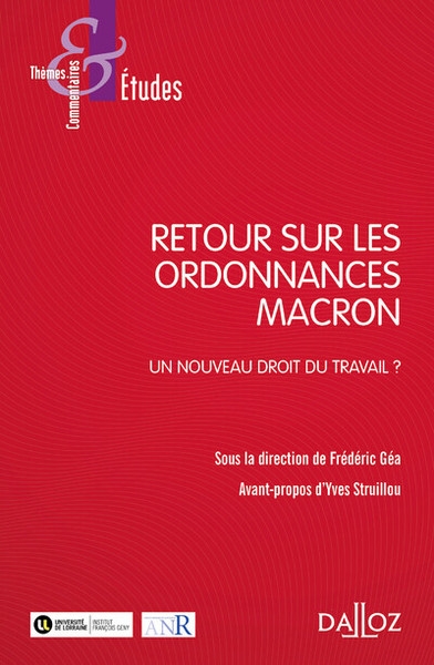 Retour sur les ordonnances macron - un nouveau droit du travail ? - Image principale