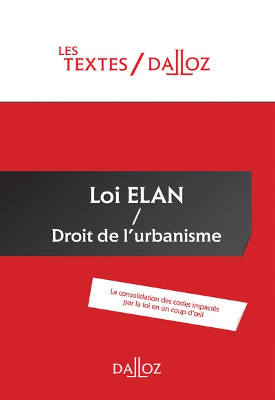Loi elan / droit de l'urbanisme - Image principale