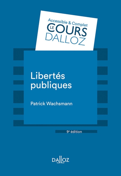 Libertés publiques. 9e éd. - Image principale
