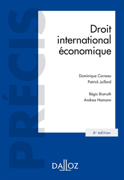 Droit international économique. 6e éd. - Image principale