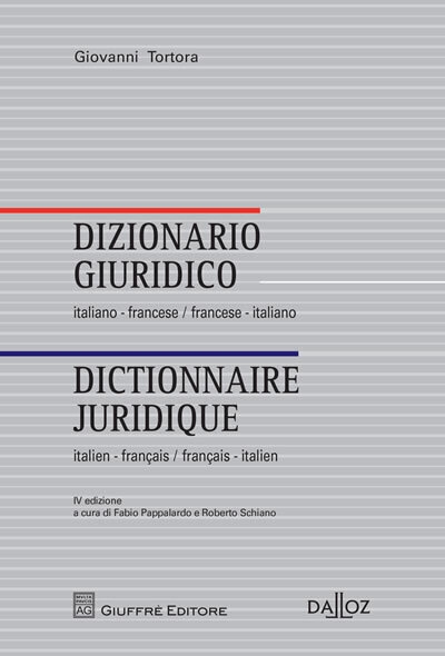 Dictionnaire juridique italien-français français-italien. 4e éd. - coédition dalloz-giuffré - Image principale