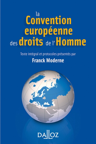 La convention européenne des droits de l'homme. 4e éd. - Image principale