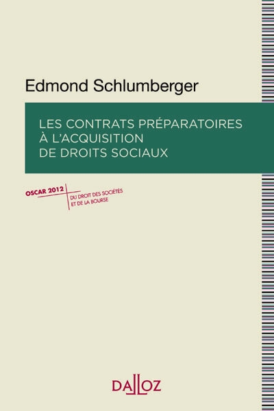 Les contrats préparatoires à l'acquisition de droits sociaux - Image principale
