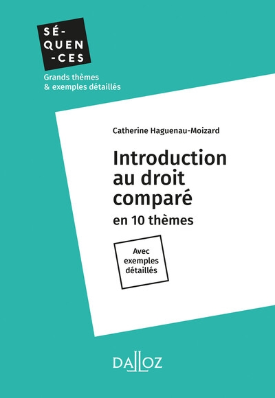 Introduction au droit comparé - en 10 thèmes. avec exemples détaillés - Image principale