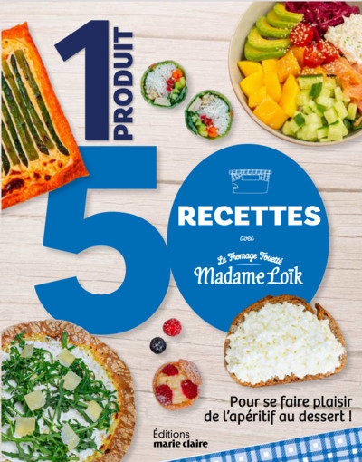 1 produit 50 recettes avec le fromage fouetté madame loik - Image principale