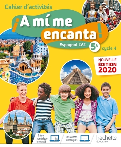 A mi me encanta cycle 4 5ème - cahier d'activités - ed. 2020 - Image principale