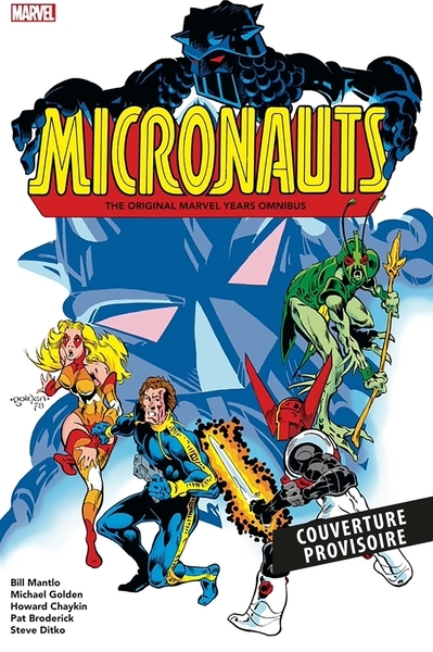 Micronauts t01 (variant panini) - Image principale