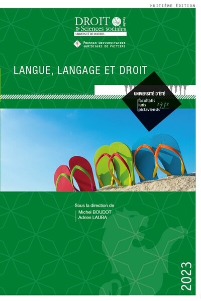 Langue, langage et droit - Image principale