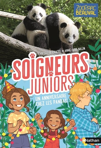 Soigneurs juniors - tome 1 un anniversaire chez les pandas - Image principale