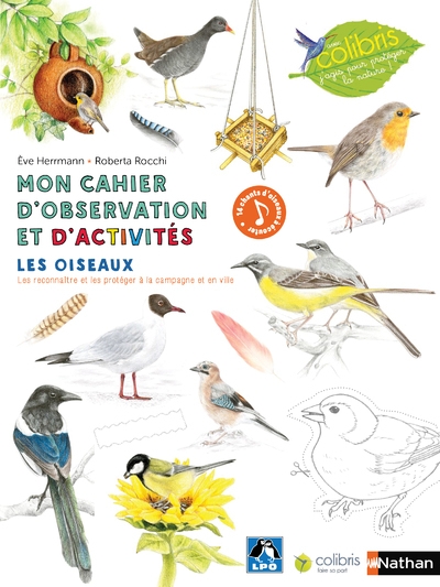 Mon cahier d'observation et d'activités - les oiseaux - Image principale