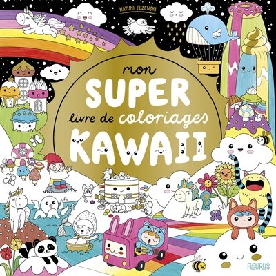 Mon super livre de coloriages - kawaii - Image principale