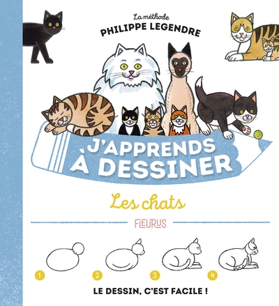 J'apprends à dessiner les chats - Image principale