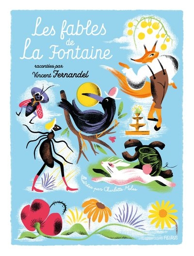 Les fables de la fontaine, racontées par vincent fernandel (livre-cd) - Image principale