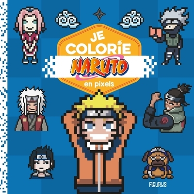 Je colorie en pixels - naruto - Image principale