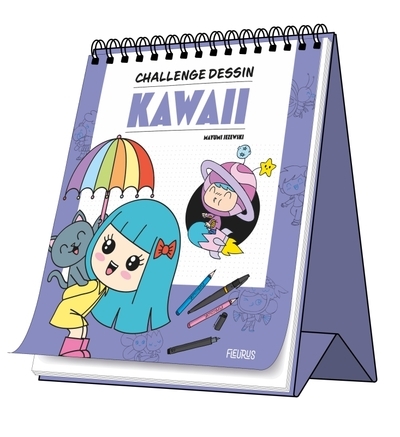 Chevalet challenge dessin - kawaii - Image principale