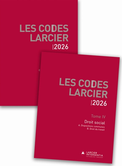Code larcier - tome iv - droit social - à jour au 1er mars 2026 - Image principale