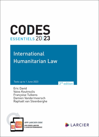 Codes essentiels 2023 - international humanitarian law - Image principale