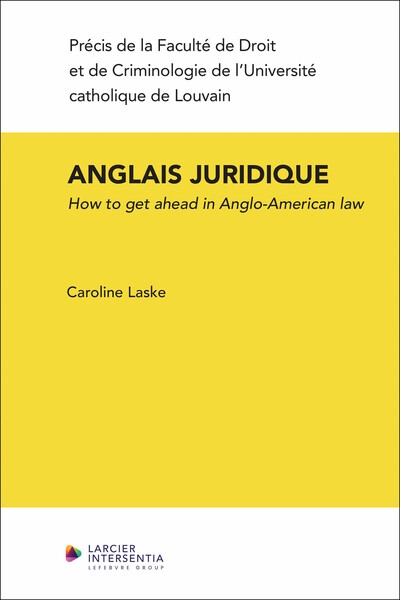L'anglais juridique: how to get ahead in anglo-american law - Image principale