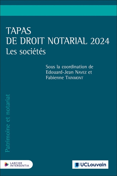 Tapas de droit notarial 2024 - les sociétés - Image principale