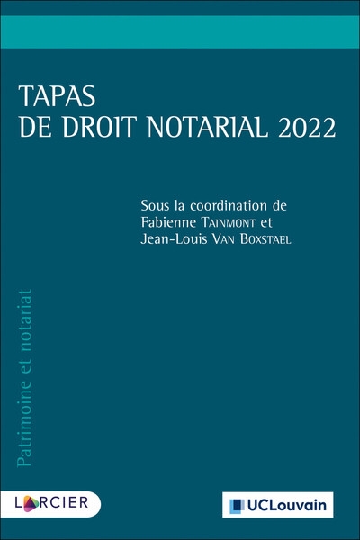 Tapas de droit notarial 2022 - Image principale