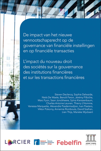 Het wetboek van vennootschappen en verenigingen en de impact voor de financiële sector - Image principale