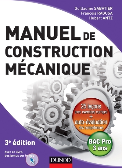 Manuel de construction mécanique - 3ème édition - Image principale