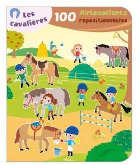 Les cavalières - 100 autocollants repositionnables - Image principale