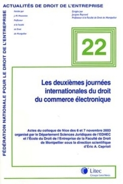 2e journees internationale du droit du commerce electronique - Image principale