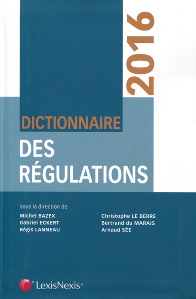 Dictionnaire des régulations 21/22 - Image principale