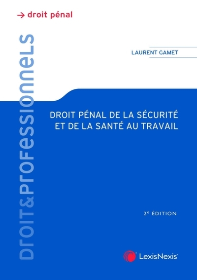 Droit penal de la securite et de la sante au travail - Image principale