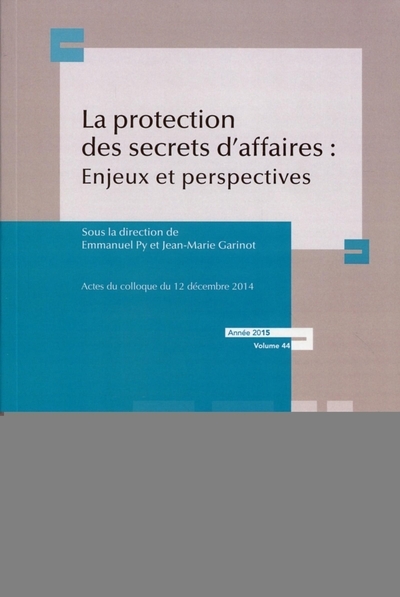 La protection des secrets d affaires : enjeux et perspectives - Image principale