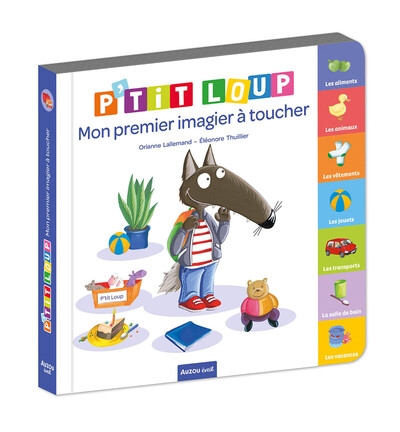 P'tit loup - mon premier imagier à toucher ned - Image principale