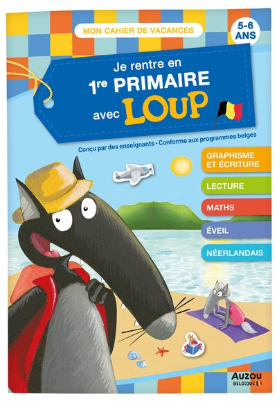 Je rentre en 1re primaire avec loup - Image principale