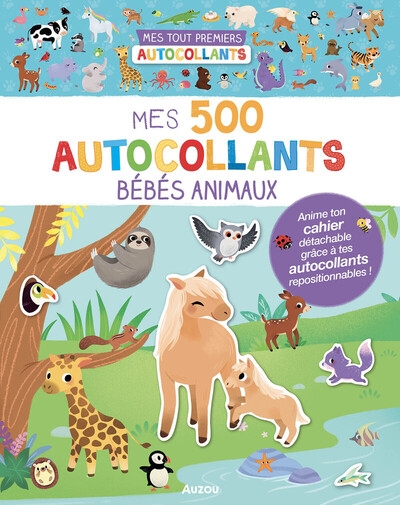 Mes 500 autocollants bébés animaux - Image principale