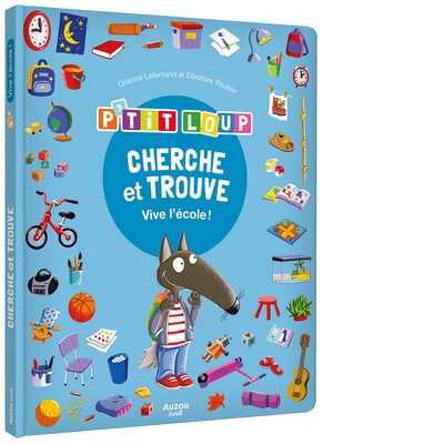 P'tit loup - cherche et trouve - vive l'école ! - Image principale