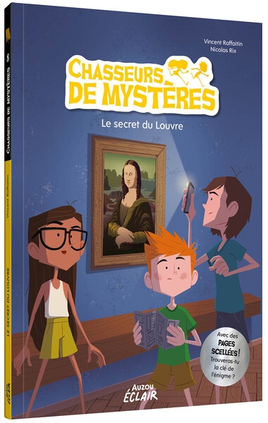 Chasseurs de mysteres - tome 08 le secret du louvre - Image principale