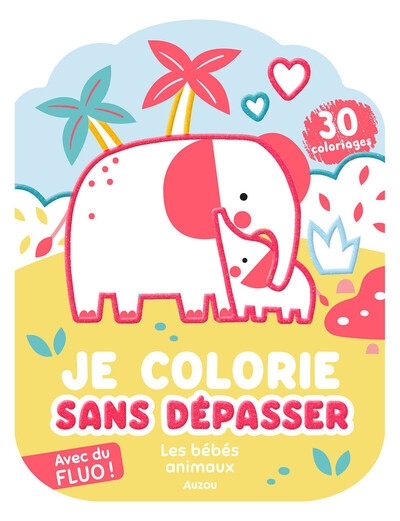 Je colorie sans dépasser - les bébés animaux - Image principale