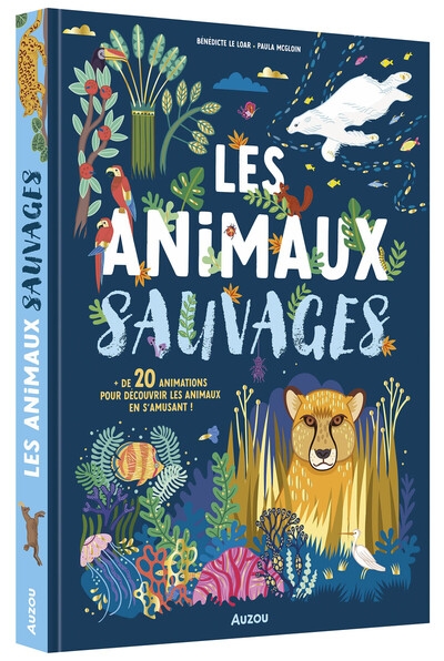 Les animaux sauvages - un documentaire animé - Image principale