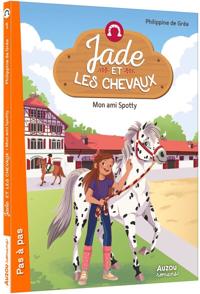 Jade et les chevaux - tome 01 mon ami spotty - Image principale
