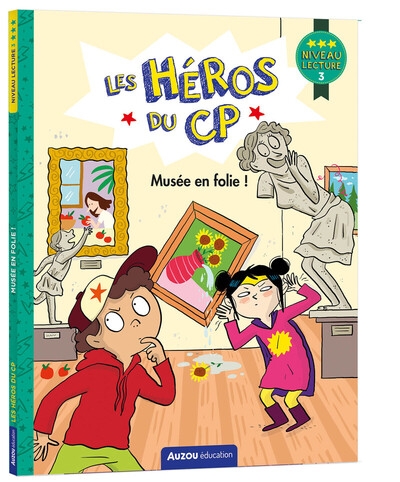 Les heros du cp - niveau 3 - musee en folie ! - Image principale