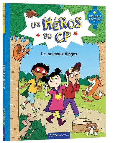 Les héros du cp - niveau 1 - les animaux dingos - Image principale