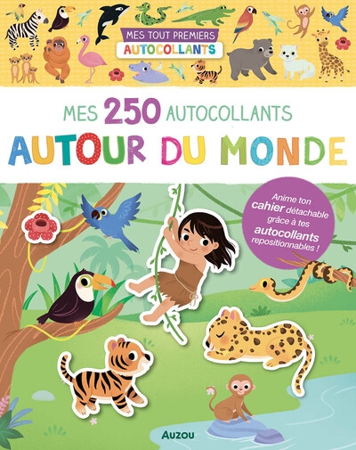 250 autocollants autour du monde - Image principale