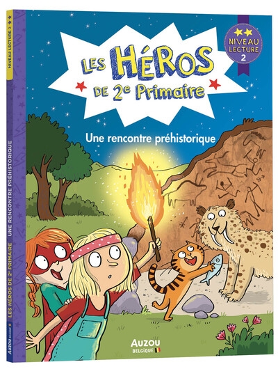 Les héros de 2e primaire - niveau 2 - une rencontre préhistorique - Image principale