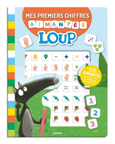 Mes premiers chiffres aimantés loup - Image principale
