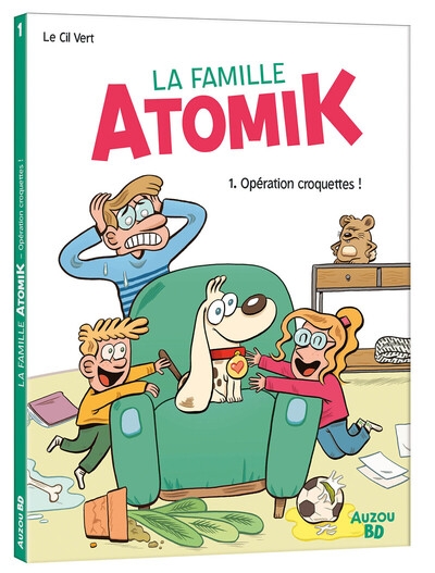 La famille atomik - tome 01 opération croquettes ! - Image principale