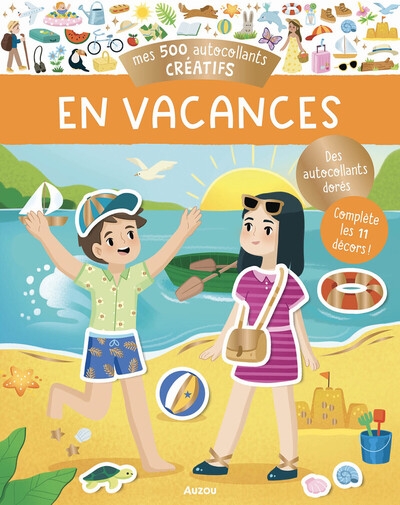 Mes 500 autocollants créatifs - en vacances - Image principale