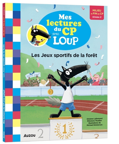 Mes lectures du cp avec loup - les jeux sportifs de la foret - Image principale