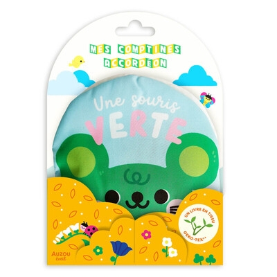 Comptines tissu accordéon - une souris verte - Image principale
