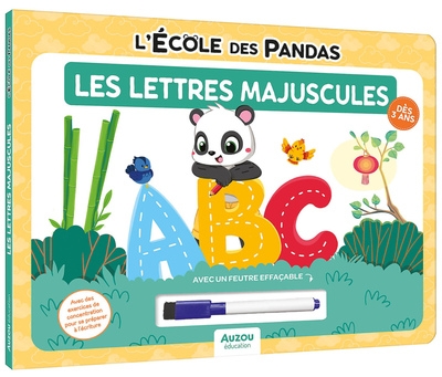L'ecole des pandas - mes lettres majuscules - Image principale