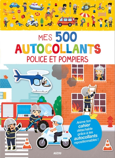 Mes 500 autocollants - police et pompiers - Image principale
